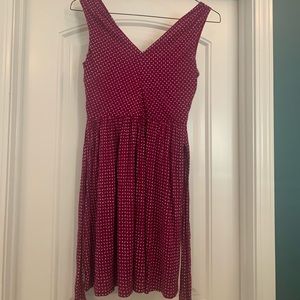 LOFT size XXS Petite dress. Ties at waist.